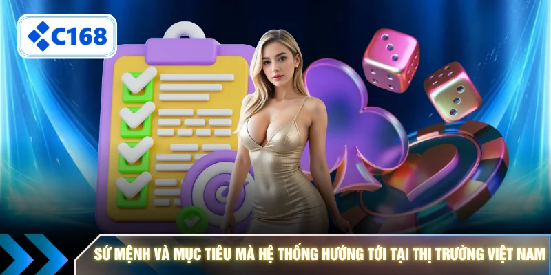 Sứ mệnh và mục tiêu C168 hướng tới