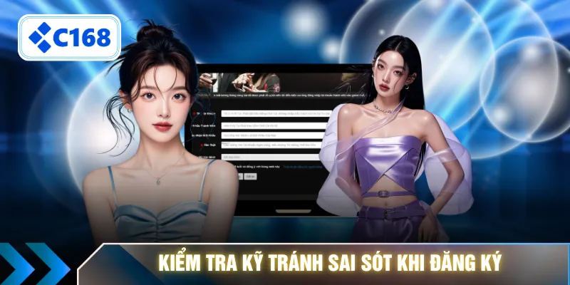 Kiểm tra kỹ tránh sai sót khi đăng ký